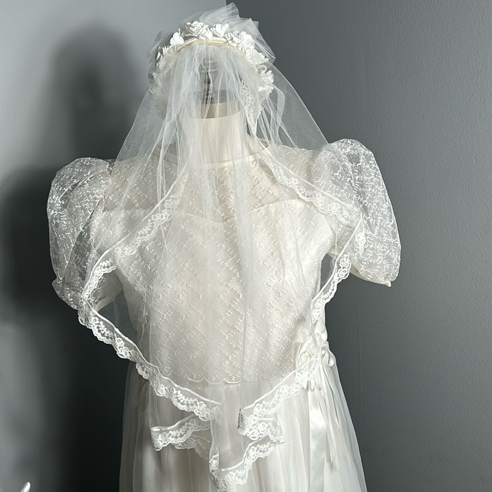 Vintage Girls Dress Confirmation Dress Flower Girl Dress custom made